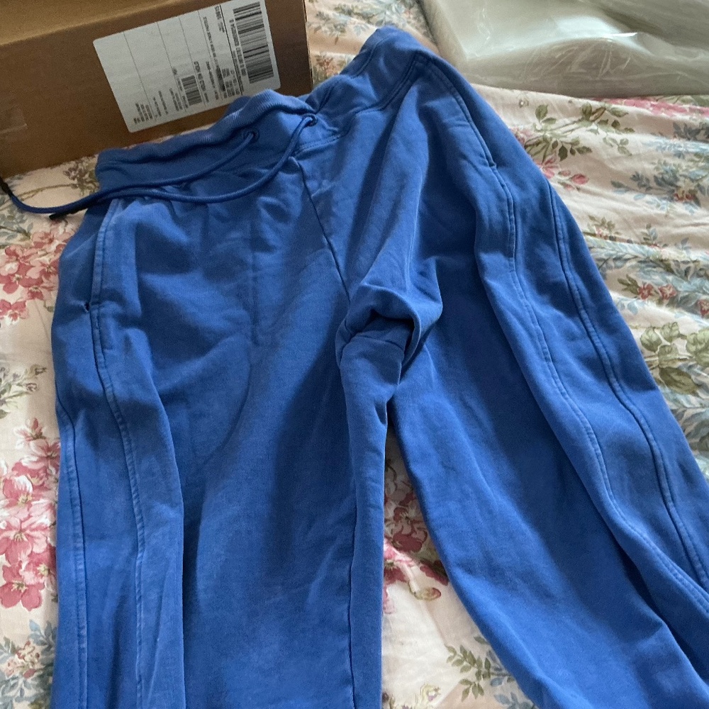 Blue joggers size Small